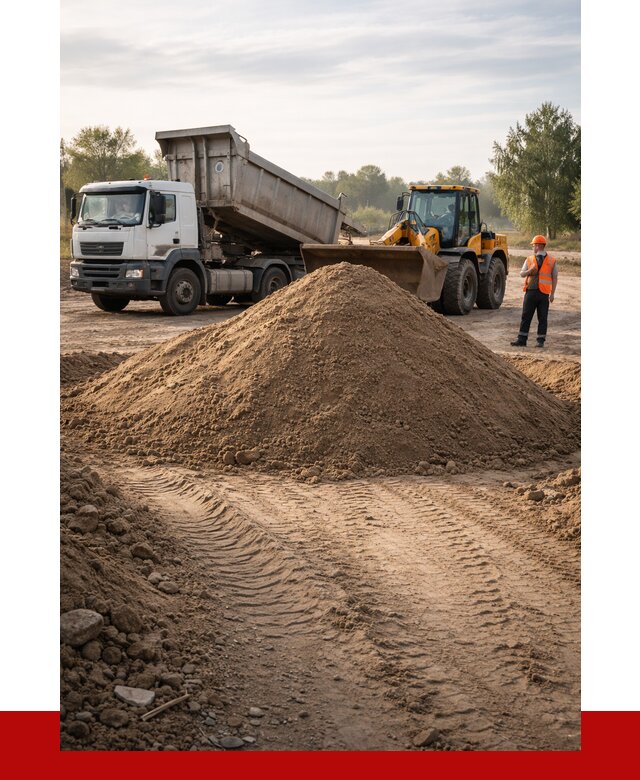 Купить песчаный грунт с доставкой в Комсомольске-на-Амуре от 4286 р. | ПРОНЕРУДКмс