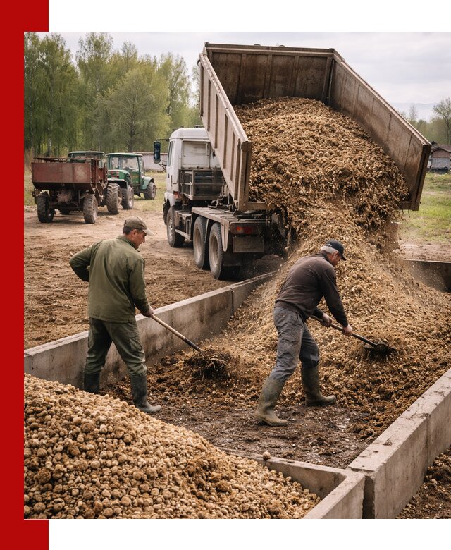 Куриный помет с доставкой в Комсомольске-на-Амуре оптом и в розницу