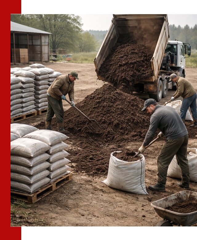 Доставка компоста оптом и в розницу в Комсомольске-на-Амуре