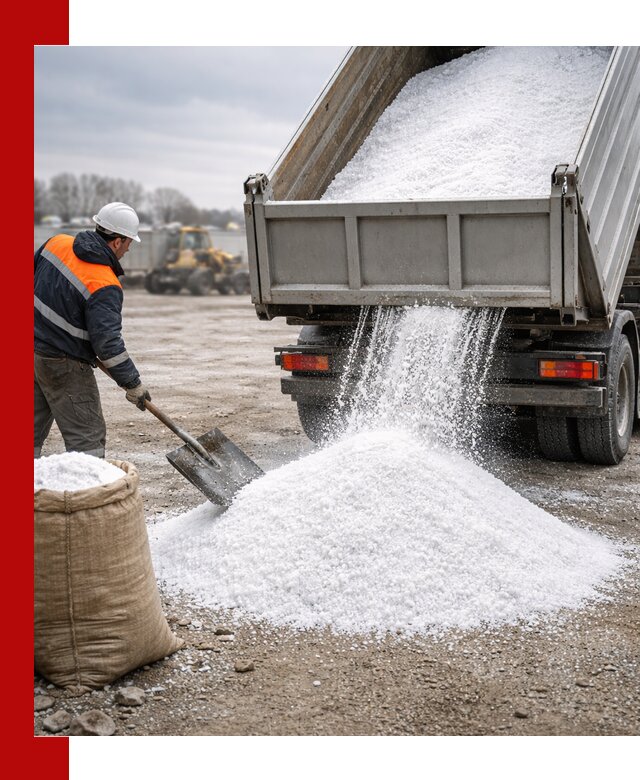 Поставка хлористого натрия оптом и в розницу в Комсомольске-на-Амуре