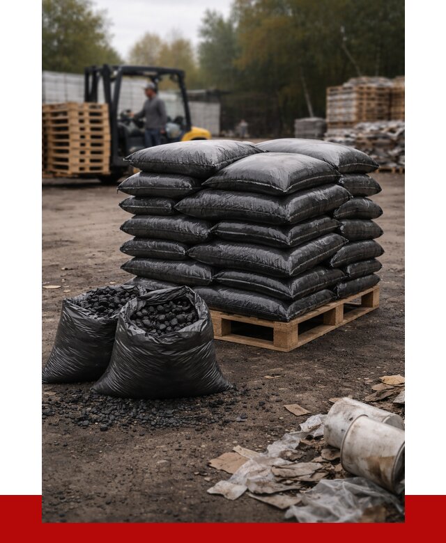 Купить уголь в мешках с доставкой в Комсомольске-на-Амуре от 7653 р. | ПРОНЕРУДКмс