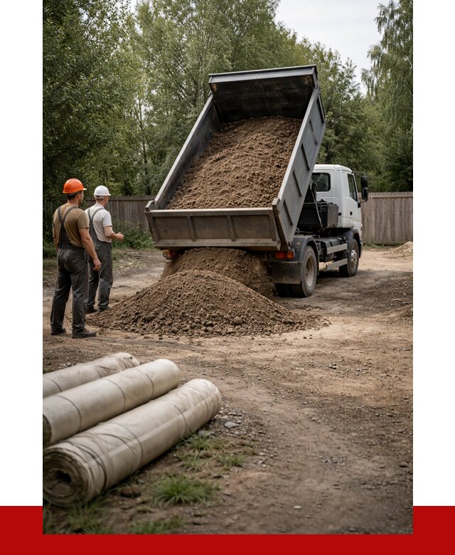 Доставка сыпучих материалов самосвалом в [cvi] от 4286 р. | ПРОНЕРУДКмс