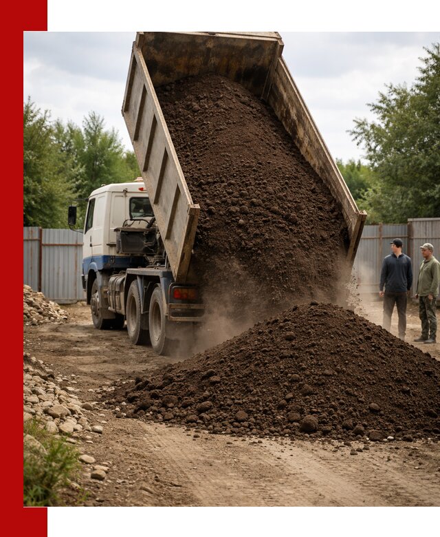 Доставка самосвалом 10 кубов в Комсомольске-на-Амуре быстро и надёжно