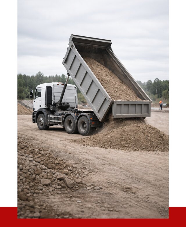 Доставка самосвалом 15 кубов в Комсомольске-на-Амуре от 6633 руб. | ПРОНЕРУДКмс