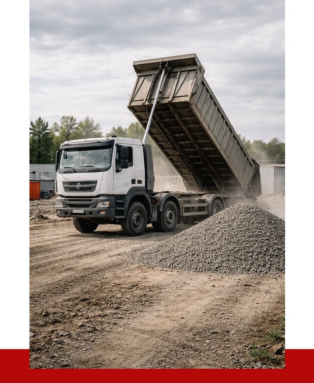 Доставка самосвалом 40 кубов в Комсомольске-на-Амуре от 9184 р. | ПРОНЕРУДКмс