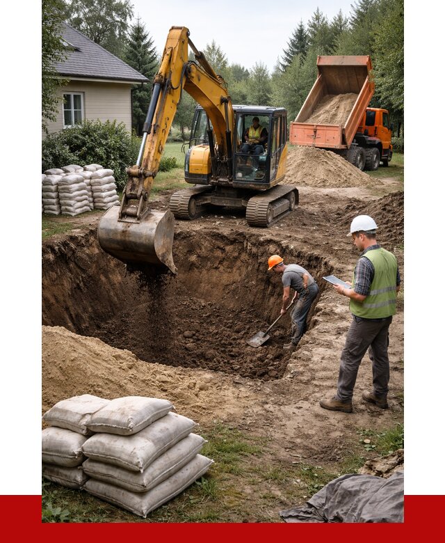 Рытье котлована в Комсомольске-на-Амуре быстро от 4592 р. ПРОНЕРУДКмс