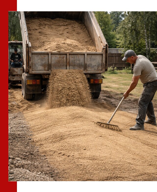 Отсыпка участка песком в Комсомольске-на-Амуре быстро и качественно