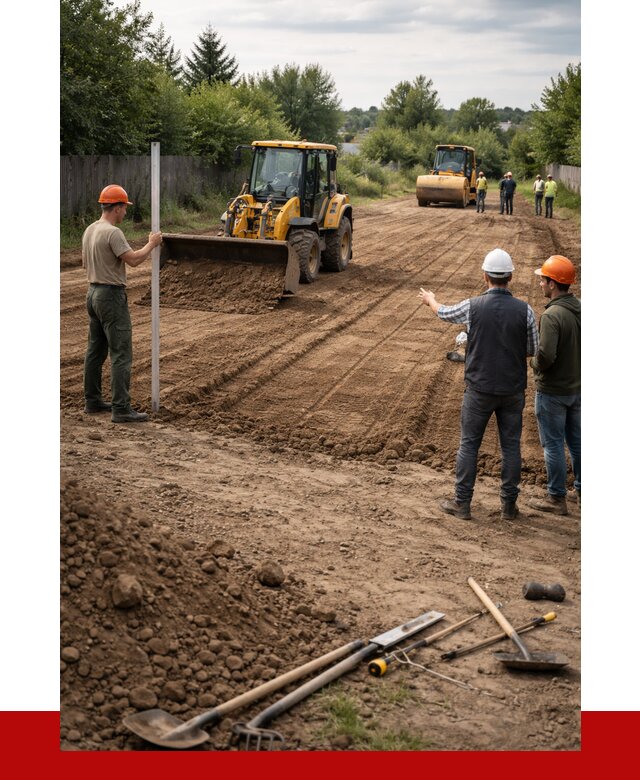 Планировка участка грунтом в Комсомольске-на-Амуре от 4592 р ПРОНЕРУДКмс