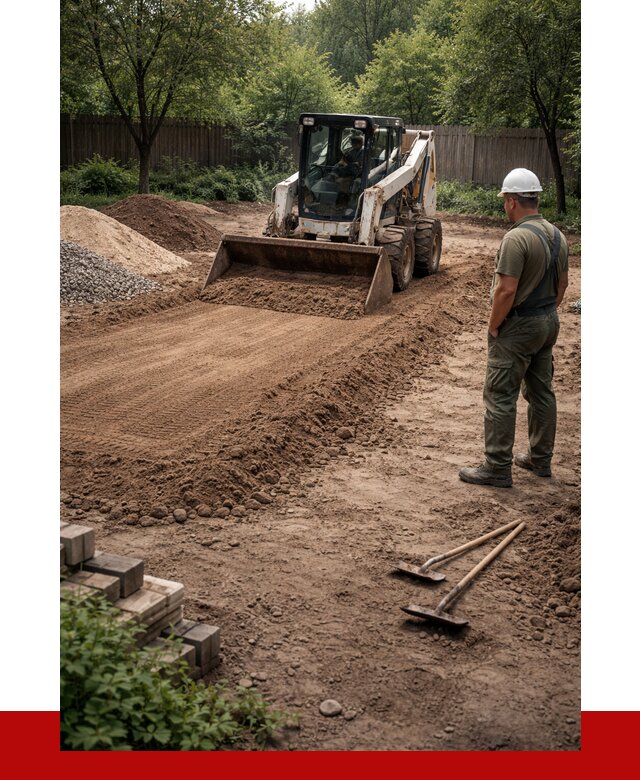 Выравнивание участка под ключ в Комсомольске-на-Амуре от 3571 р. | ПРОНЕРУДКмс