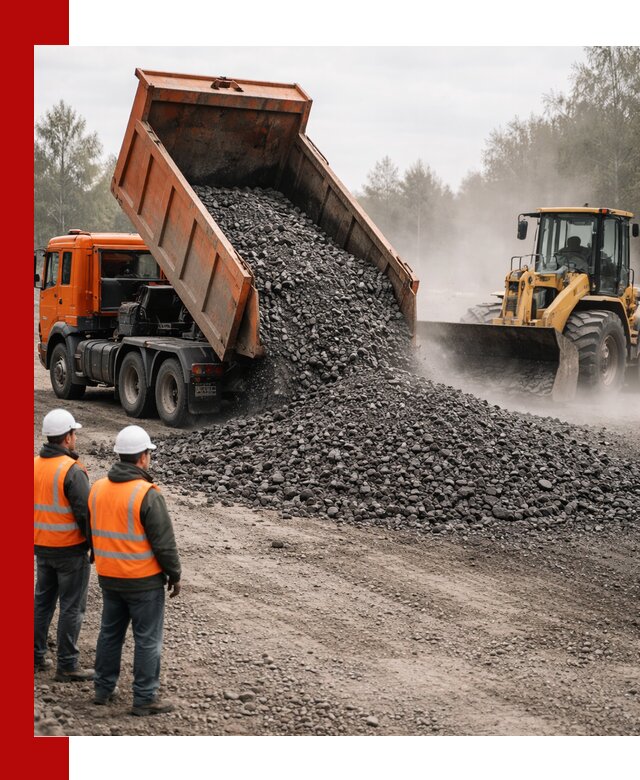 Доставка и продажа асфальтовой крошки в Комсомольске-на-Амуре